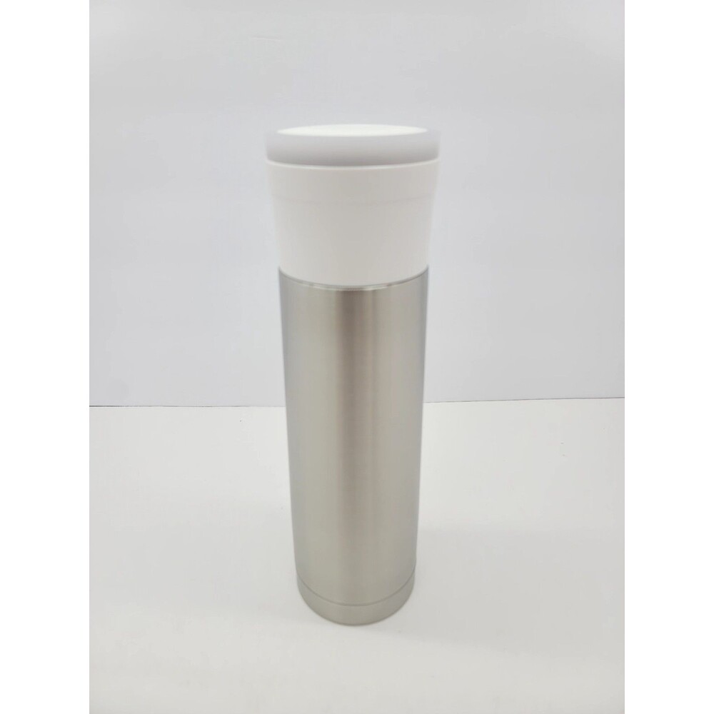 HOGG 17 oz Wireless Speaker Tumbler Stainless Steel Vacuum Insulated White New